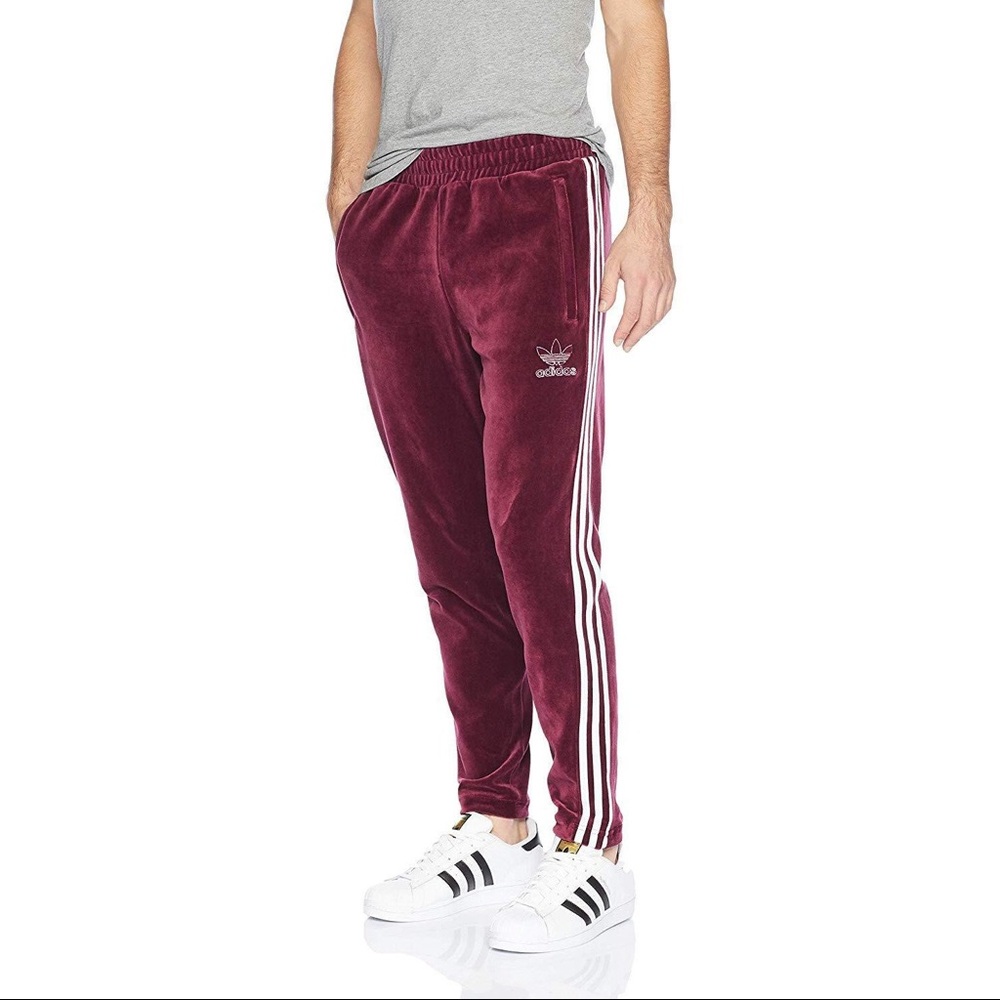 New Adidas Originals Velour Track Pants